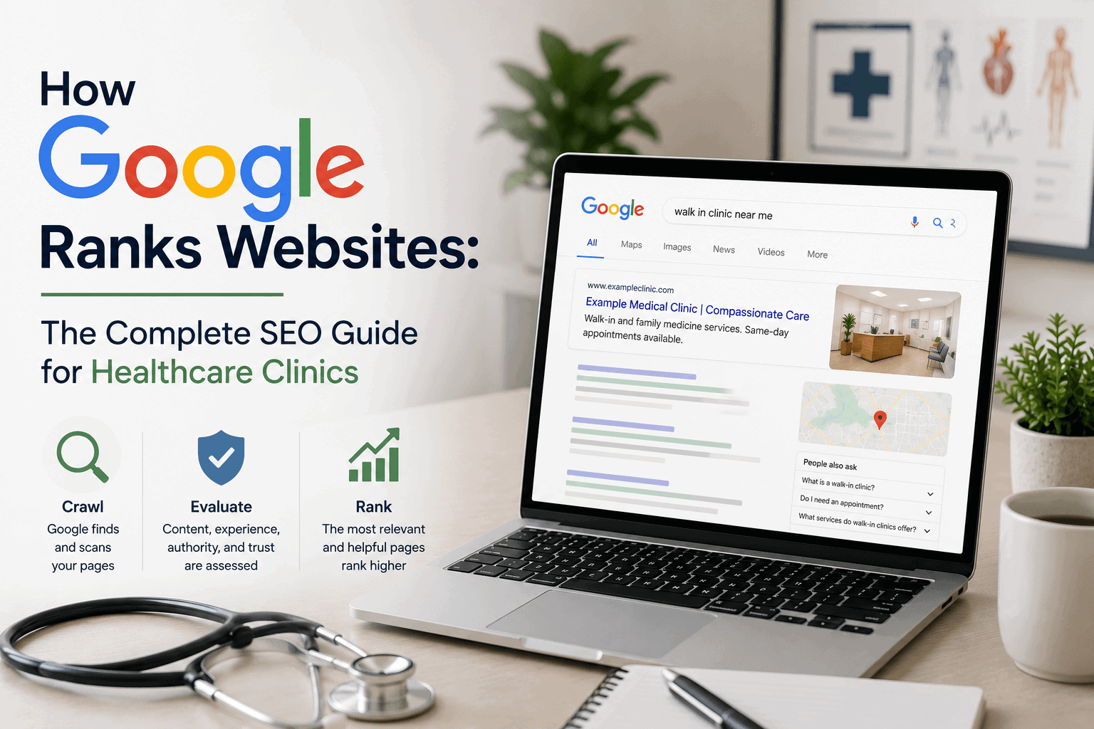How Google ranks websites: an SEO guide for healthcare clinics