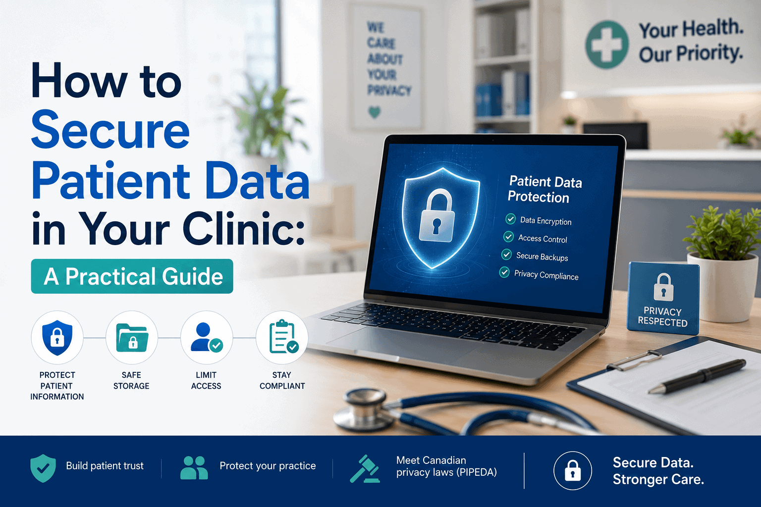 How to secure patient data in your clinic: a practical guide