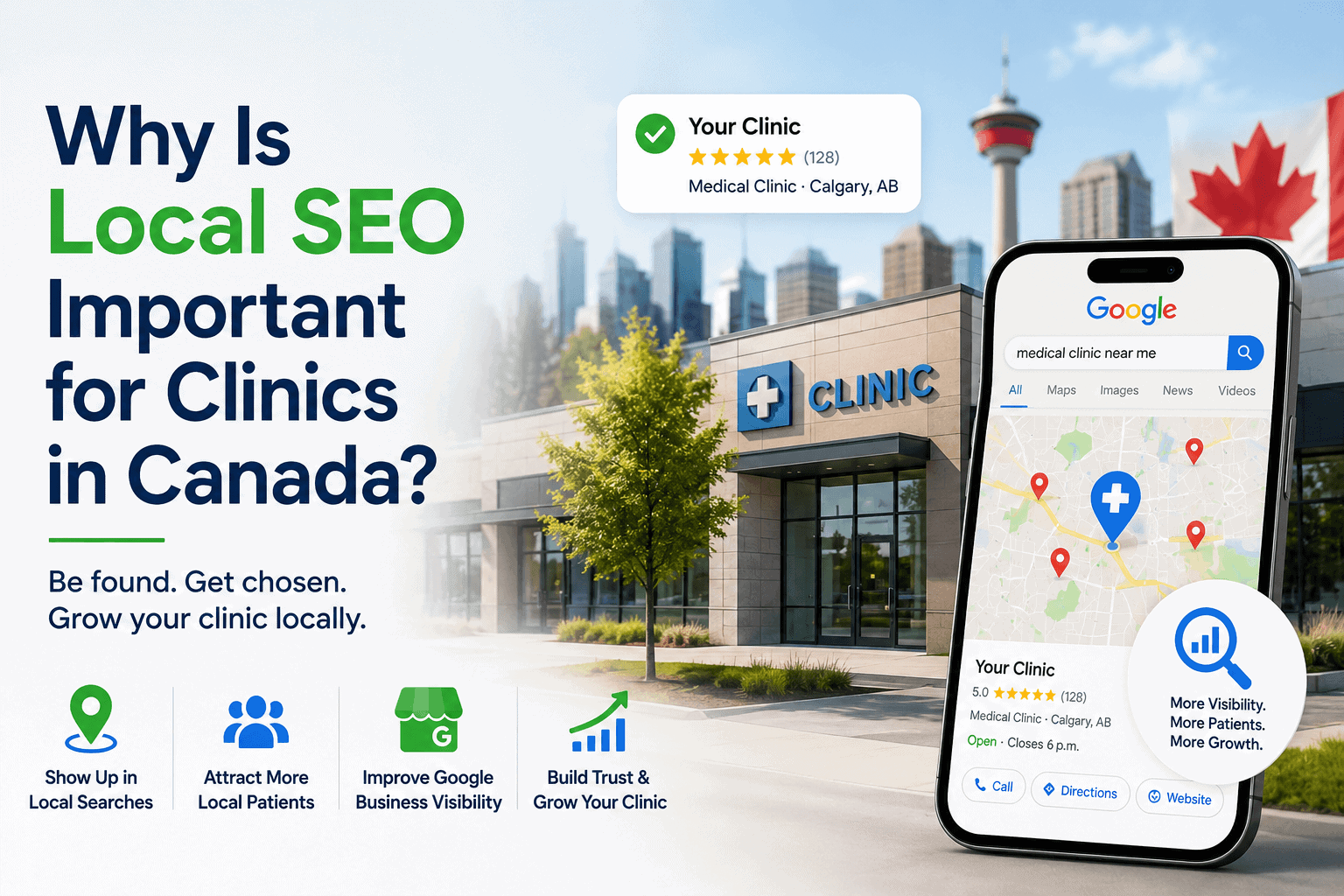 Why local SEO is important for clinics in Canada