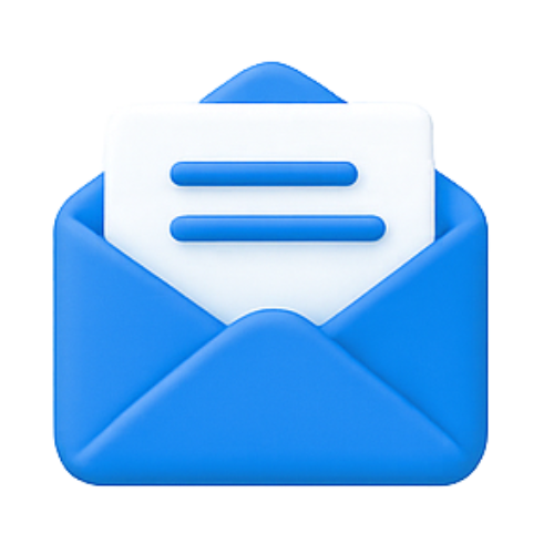 Decorative email illustration