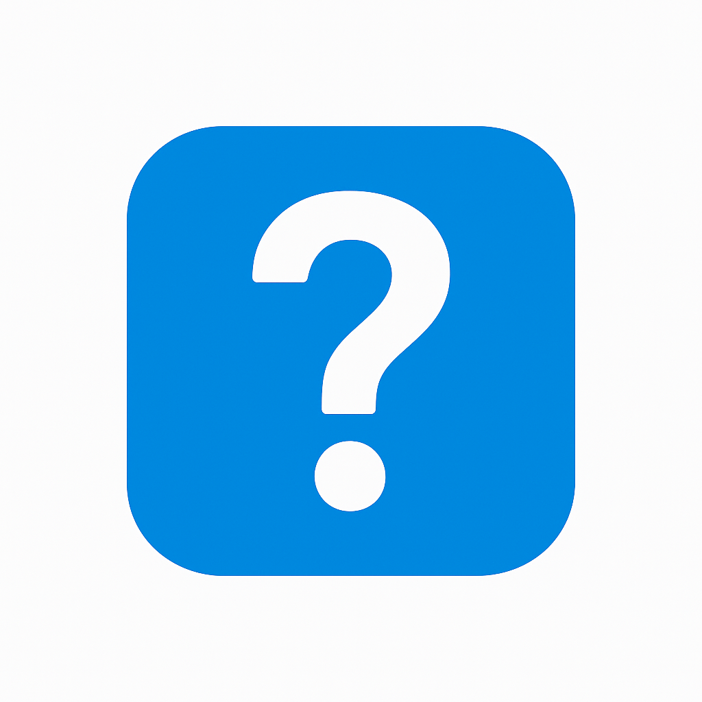 FAQ & Support Icon