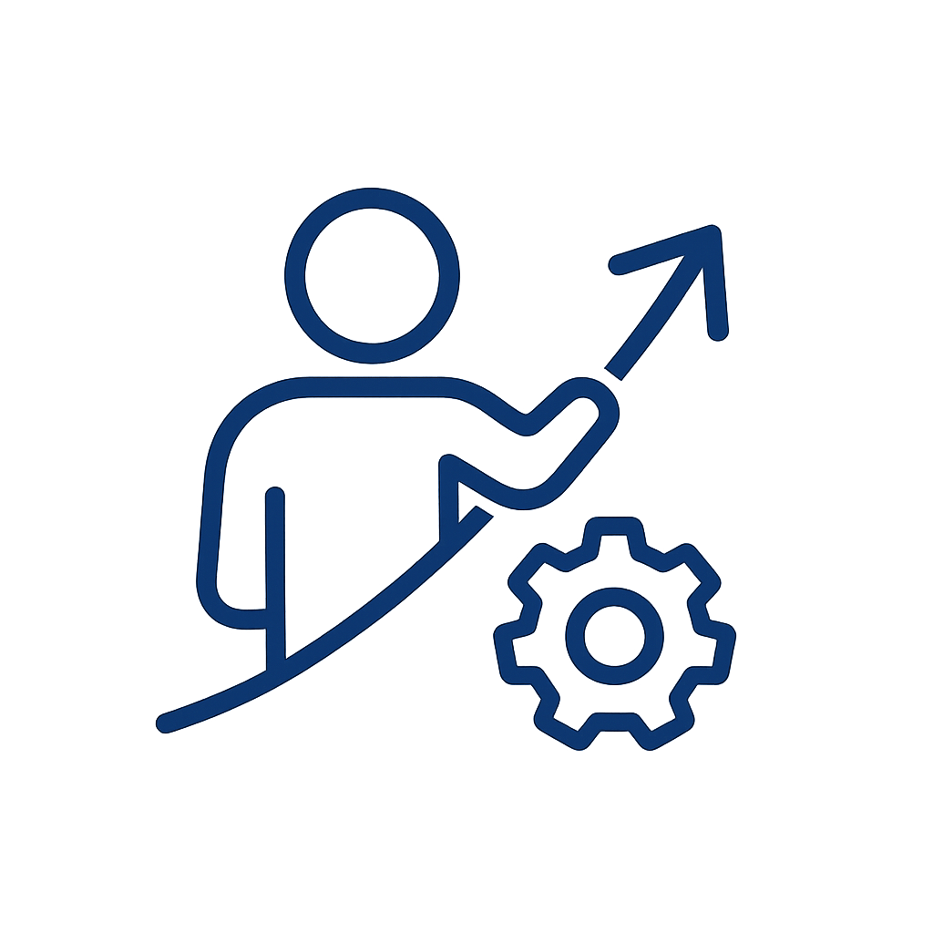 Plus on Monitor Icon