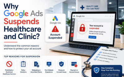Why Google Ads Suspends Healthcare and Clinic?