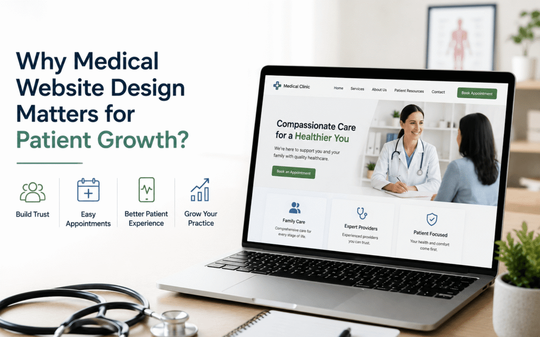 medical website design